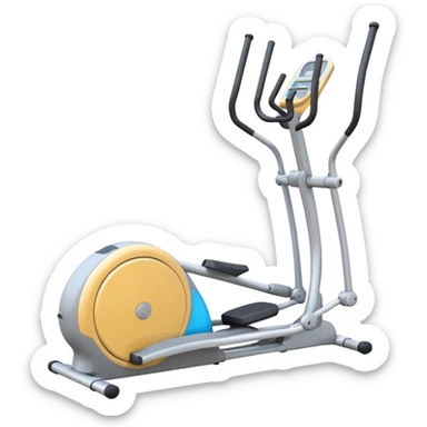 Cute Elliptical machiem sticker