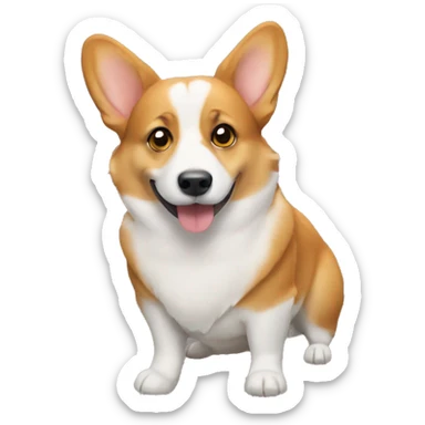 Corgi sticker