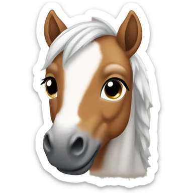 Baby horse sticker