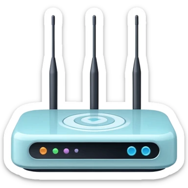 Can you make the AI LLM model router (the one with hub connecting to different LLMs) more abstract with pastel colors? sticker