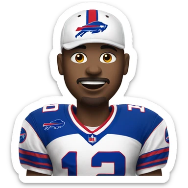 Mexican Buffalo bills fan sticker