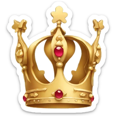 Royal crown sticker
