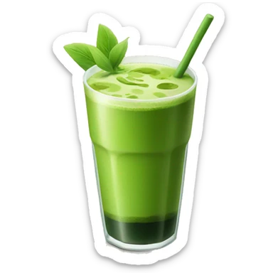 Matcha drink  sticker