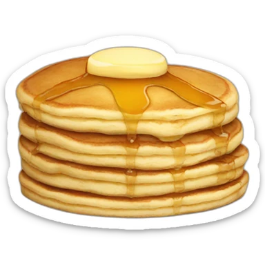 Pancake sticker