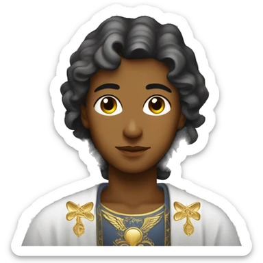 Orthodox Icon archangel  sticker