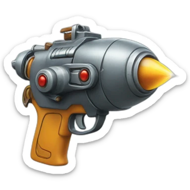 Raygun sticker