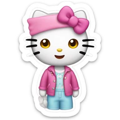 Hello Kitty sticker
