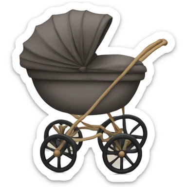 Poussette sticker