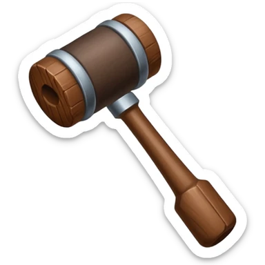 Queria um martelo sticker