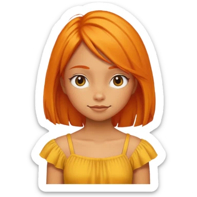 Girl Lorax  sticker