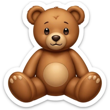 big teddy bear sticker