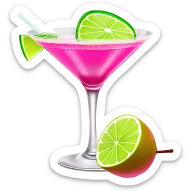 Pink pornstar martini sticker