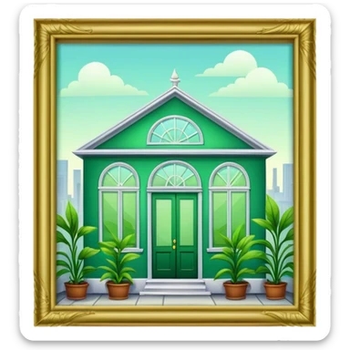 Green house new orleans sticker