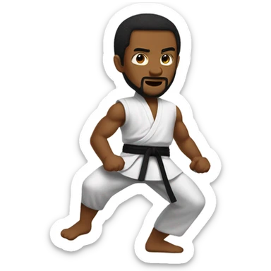 Kung fu Kenny sticker