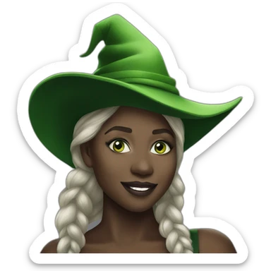 Elphaba wicked cynthia erivo sticker