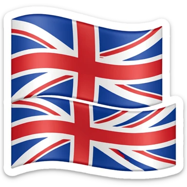 Britain flag sticker