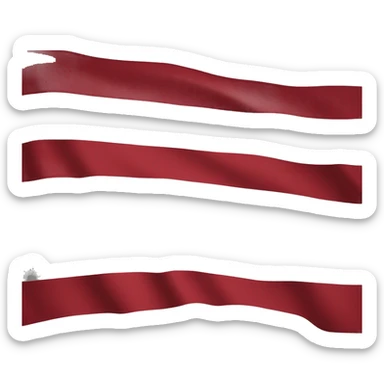 Ohio state buckeyes flag sticker