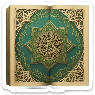 Quran book  sticker