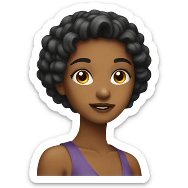 Girls on new years eve sticker