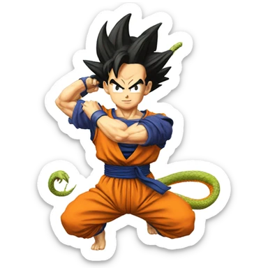 Dragon ball  sticker