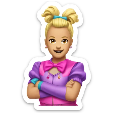 jojo siwa from the karma music video sticker