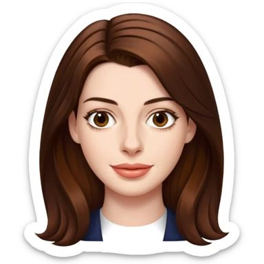 Anne hathaway sticker