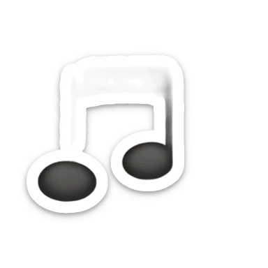 Note de musique sticker