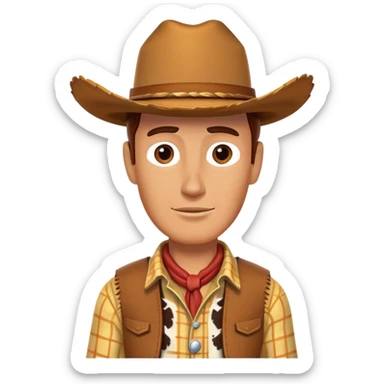 Woody from Toy Story sticker
