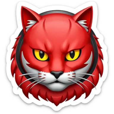 Hellcat emblem sticker