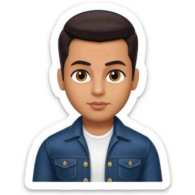 a pretty bratz that looks like Salman Khan sticker