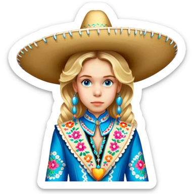 Charro Performer sticker