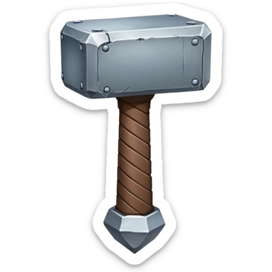 Thor’s hammer sticker