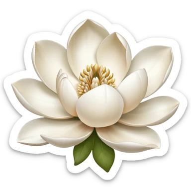 Magnolia flower sticker