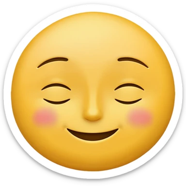 sleeping emoji with zzz above head sticker