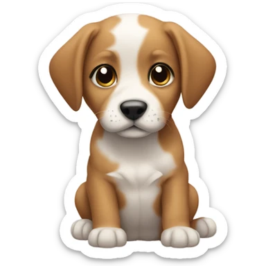 Puppy sticker
