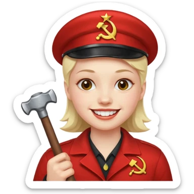 Communist sticker