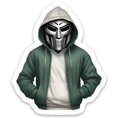 MF DOOM sticker