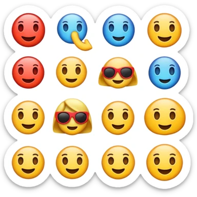 Iso 18 emoji sticker