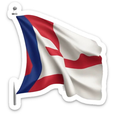 drapeau france avec une croix de lorraine au milieu  sticker