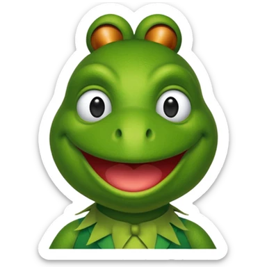 kermit the frog sticker