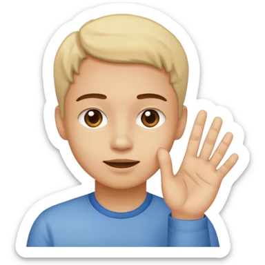 Rubbing fingers together asking for money sticker