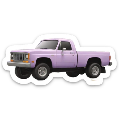 lowered truck sticker