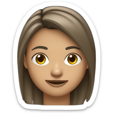 fille joue aufootball sticker