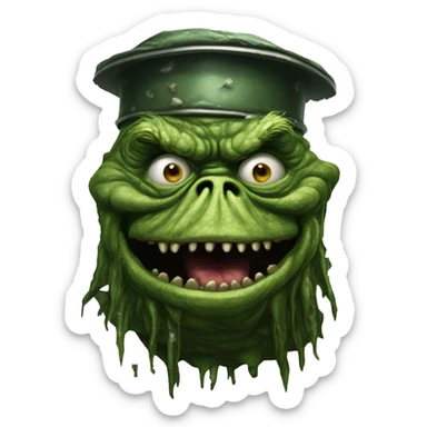 Oscar the Grouch Elder's Scrolls Boss:
Grungrak the Defiler
A green, surly creature who dwells in a putrid swamp filled with decaying artifacts. Grungrak wields poison and decay magic, spreading disease with every swipe of his trash-covered claws. sticker