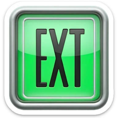 I need exit emoji sticker