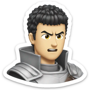 Guts from berserk sticker