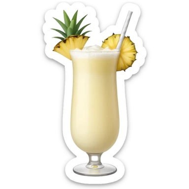 Piña colada sticker