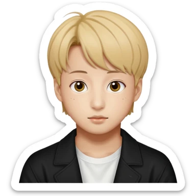 Jungkook of bts sticker