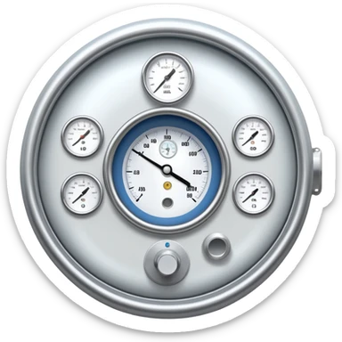 Hyperbaric chamber sticker