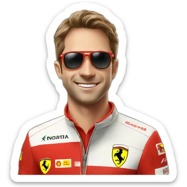 Scuderia Ferrari sticker